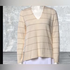 EUC LAFAYETTE 148
Cashmere Striped Sweater
Size: S